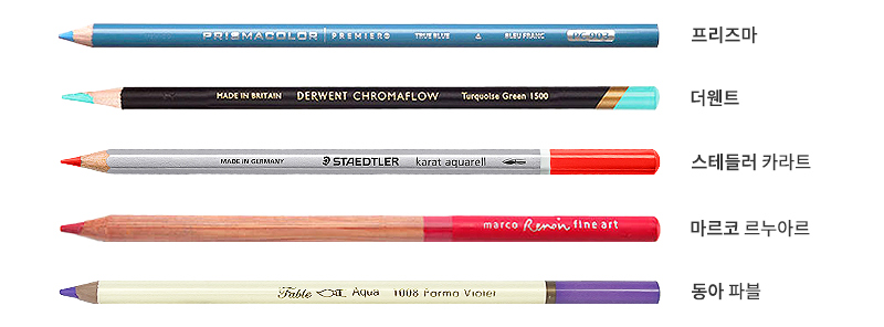 양면 연필깍지 101 Long 은색 낱개 호환 가능한 색연필